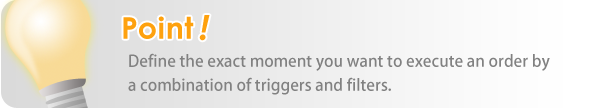 combination of triggers and filters