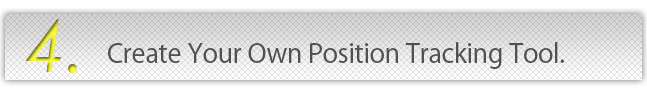 Create Your Position Tracking Tool